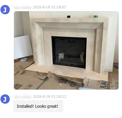 Jak vypadá vlastní mramorový krb od návrhu po instalaci?